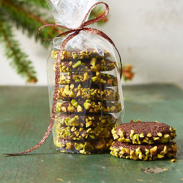 Chocolate Nut Slice and Bake Cookies - Christmas Cookies