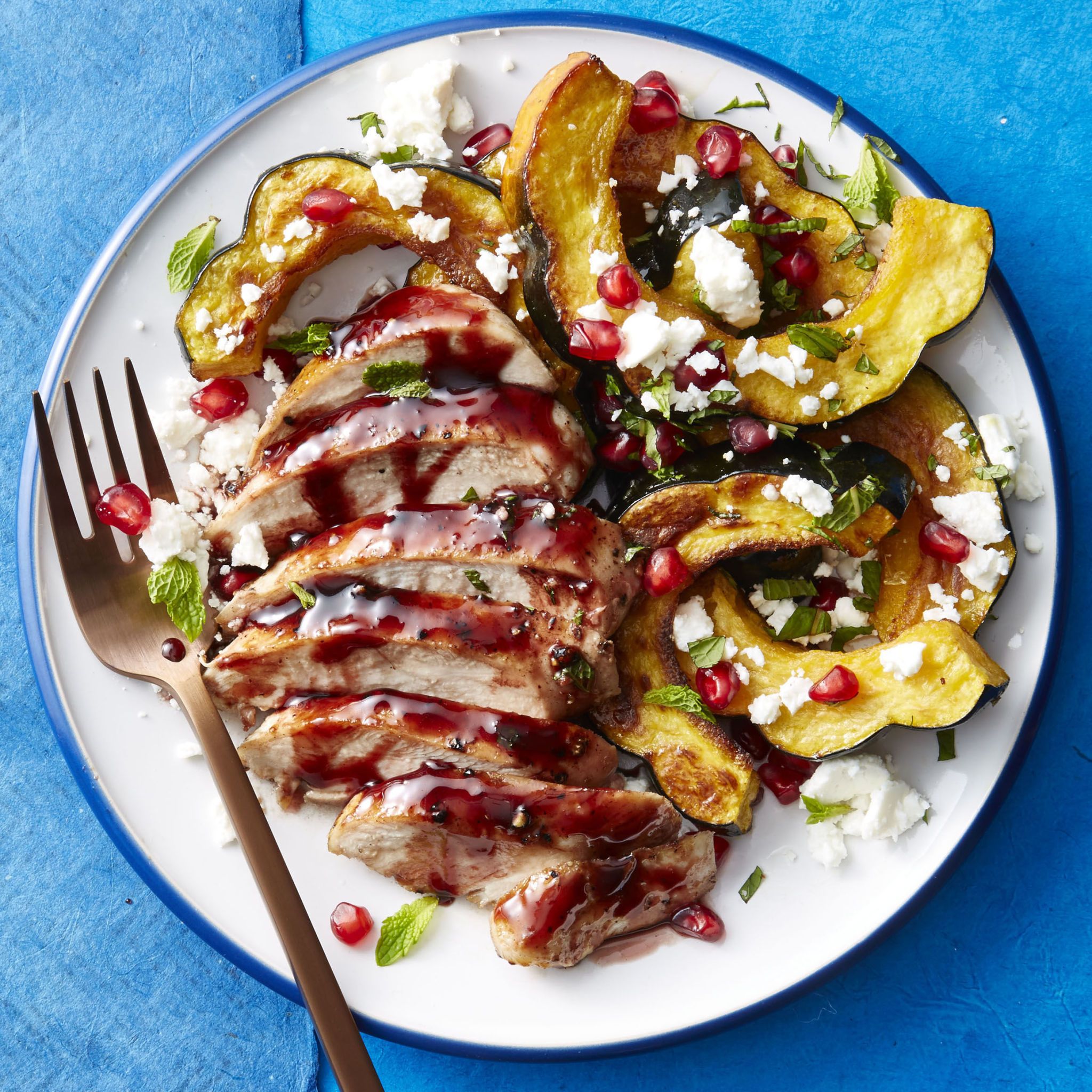 How To Make Pomegranate-Honey Glazed Chicken And Squash - Best ...