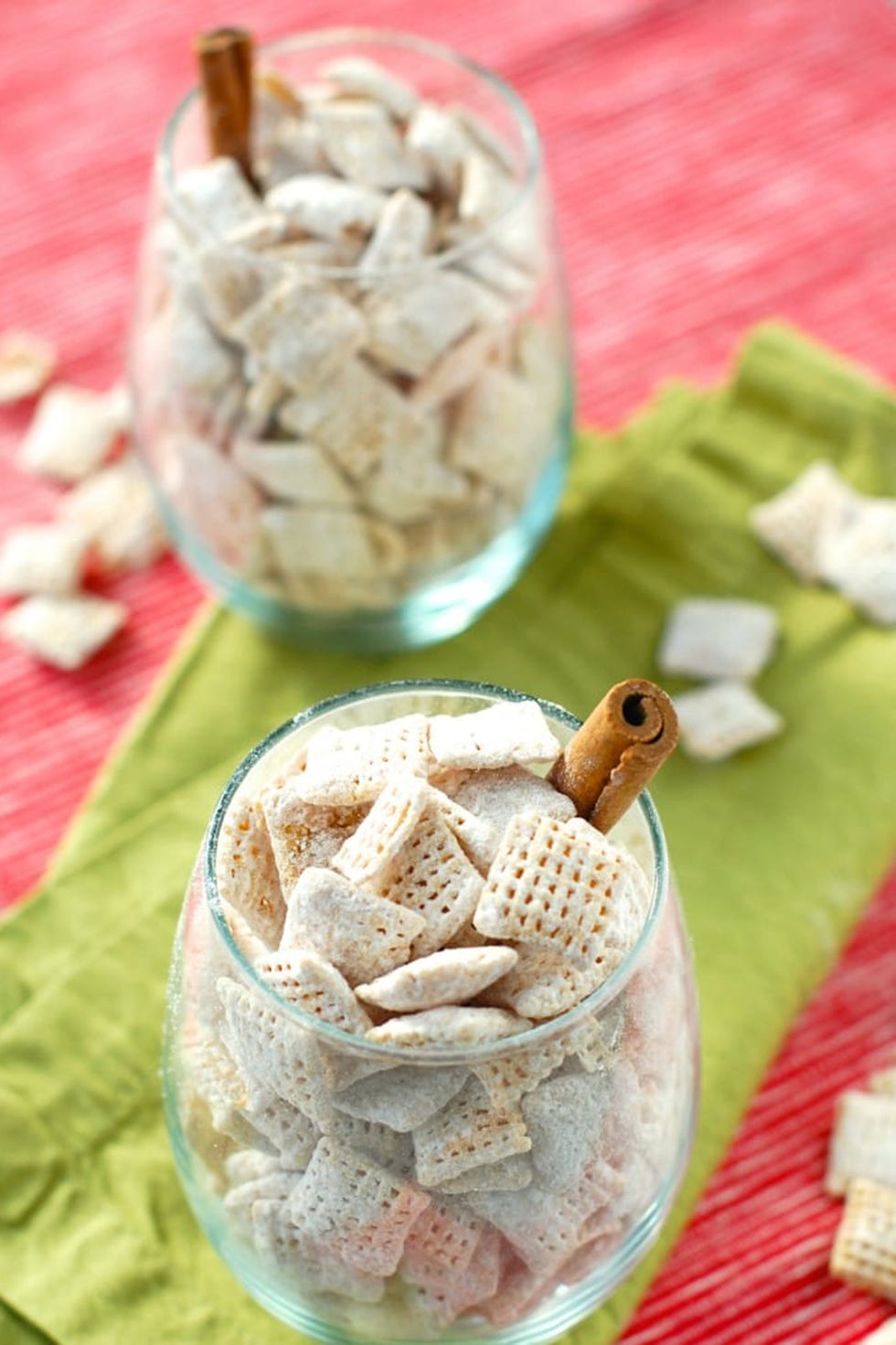 eggnog puppy chow 
