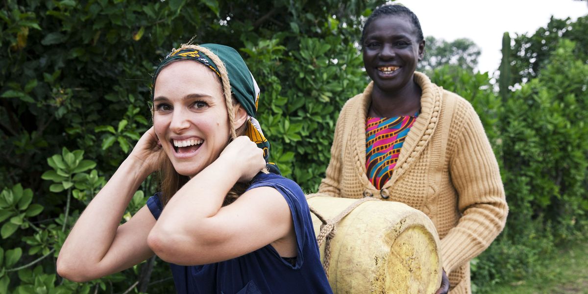 Natalie Portman in Kenya