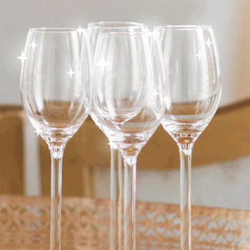 how to clean cloudy glass