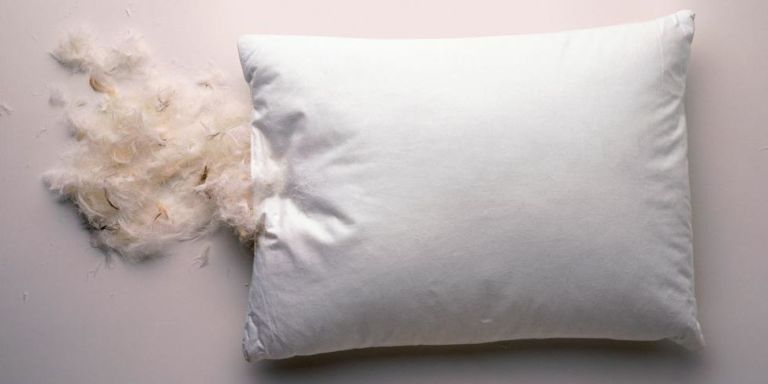 how to wash feather pillows
