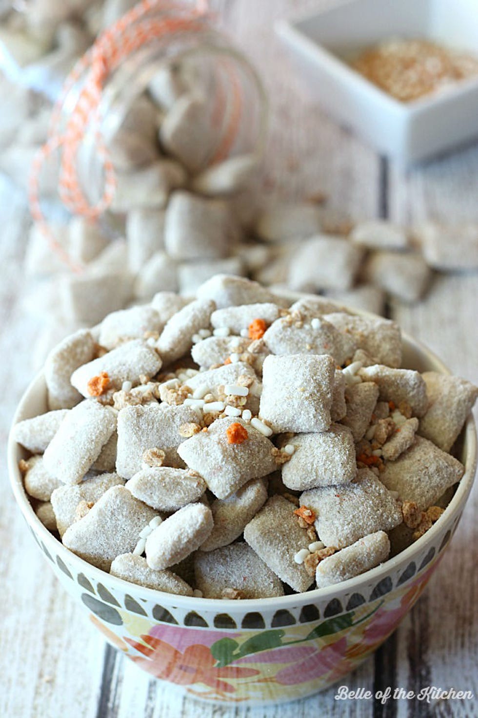 carrot cake puppy chow 