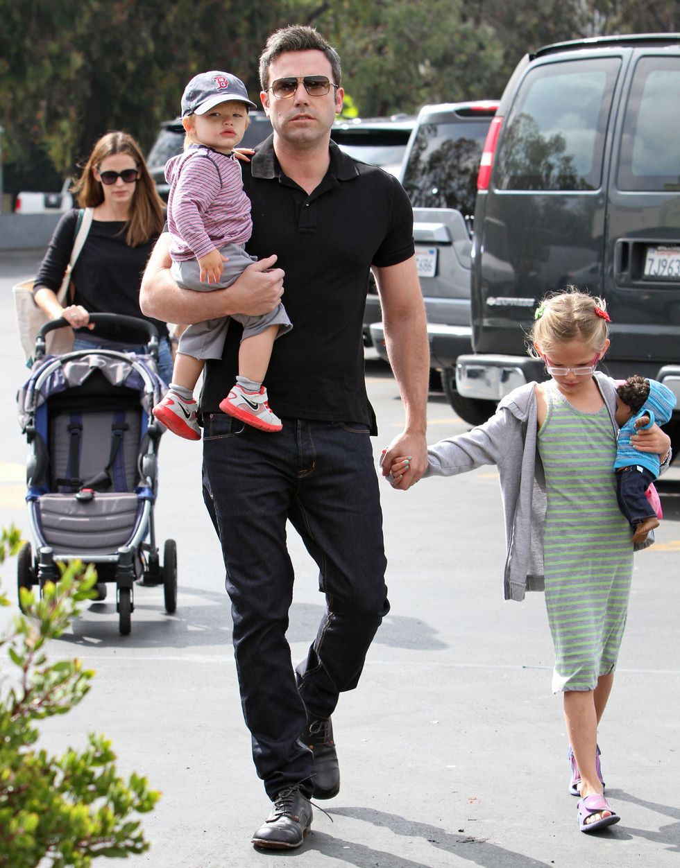 Jennifer Garner, Ben Affleck and family.