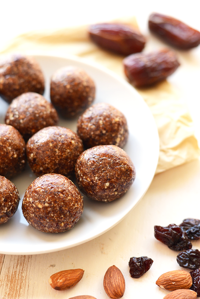 Cherry Pie Energy Balls - Protein Bites