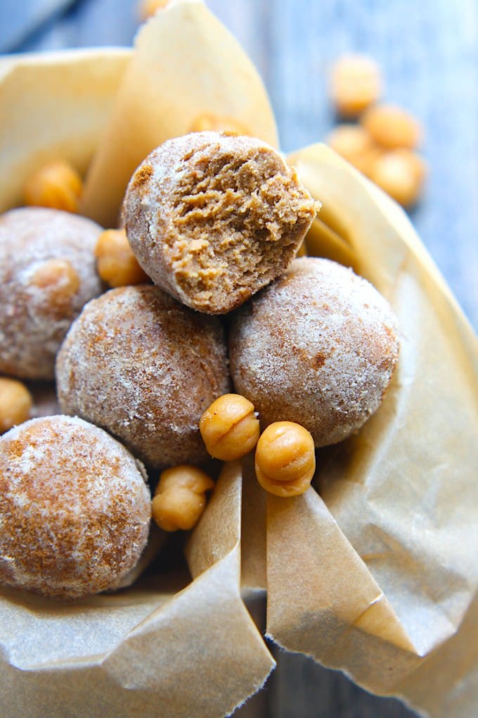 Salted Caramel Snickerdoodle Protein Bites - Protein Bites