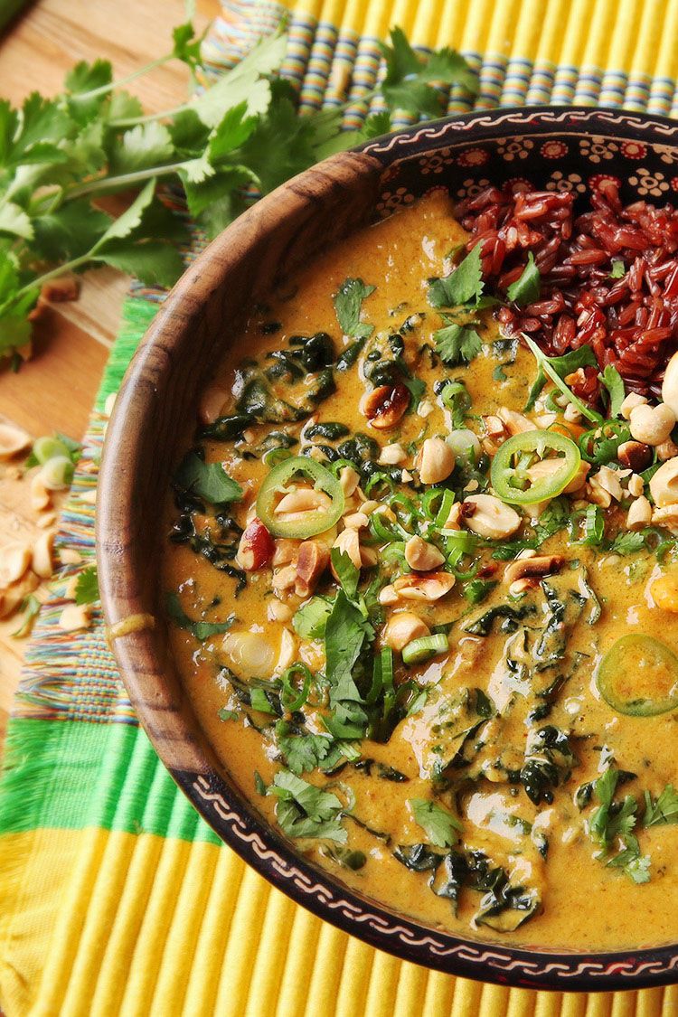 <p>This hearty soup is fully vegan and pulls from West African and <a href="http://www.goodhousekeeping.com/food-recipes/easy/a42833/thai-turkey-lettuce-wraps-recipe/" target="_blank" data-tracking-id="recirc-text-link">Thai flavors</a>.
</p><p><a href="http://www.seriouseats.com/recipes/2016/03/west-african-inspired-vegan-peanut-sweet-potato-soup-recipe.html" target="_blank" data-tracking-id="recirc-text-link"><em data-redactor-tag="em" data-verified="redactor">Get the recipe from Serious Eats »</em></a></p>