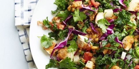 kale and chicken salad