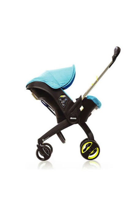 Baby carriage, Product, Turquoise, Baby Products, Vehicle, Electric blue, Wheel, 