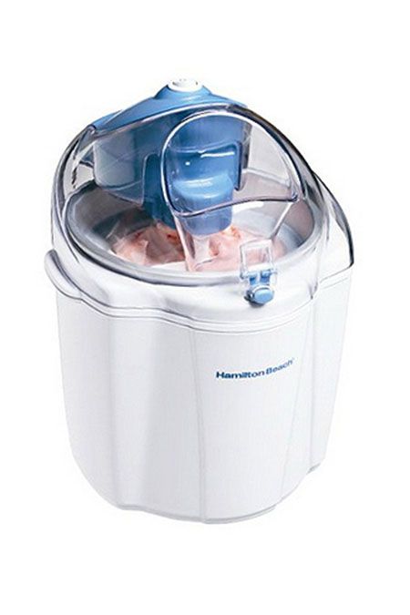 homemade ice cream maker