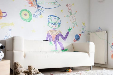 how to get crayon stains off walls and out of clothes remove