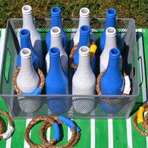 super bowl ring toss   super bowl party game ideas