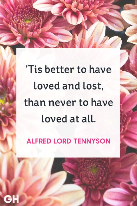 alfred, lord tennyson love quote