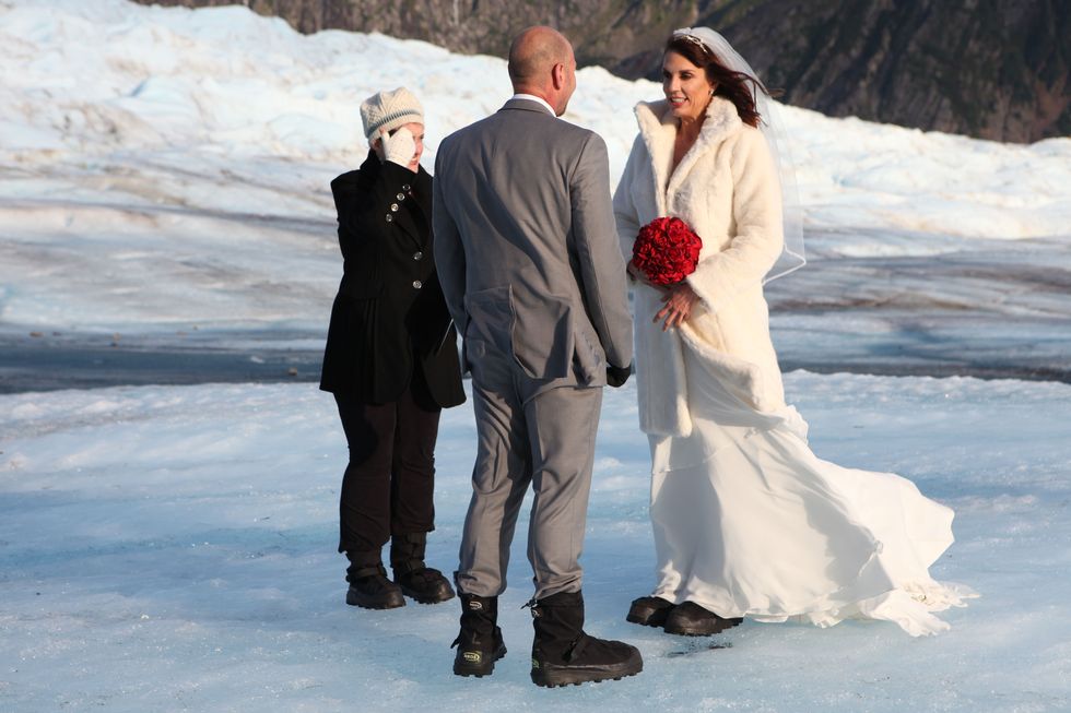 Say Yes to the Dress Alaska wedding