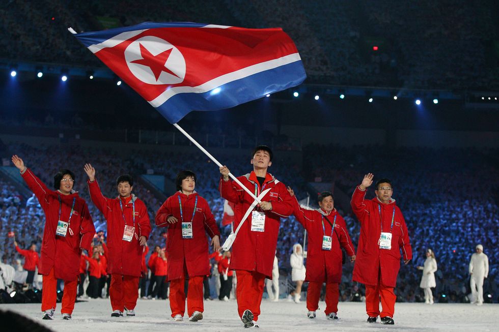 north korea olympics opening ceremony