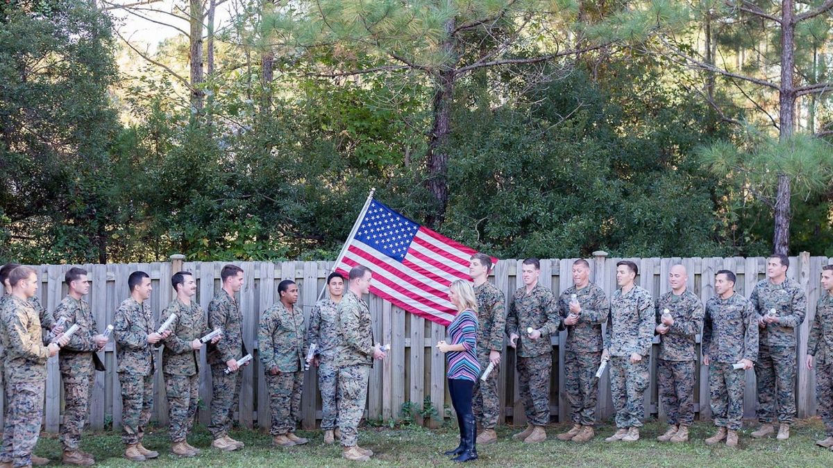preview for Navy Widow Honors Her Late Husband With Gender Reveal
