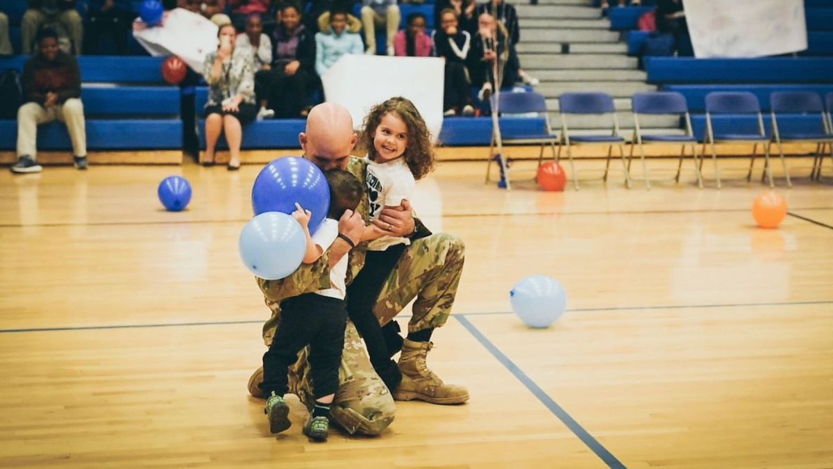 preview for This Military Dad's Surprise Will Bring You to Tears