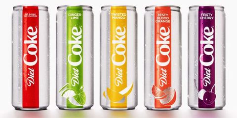 new diet coke cans
