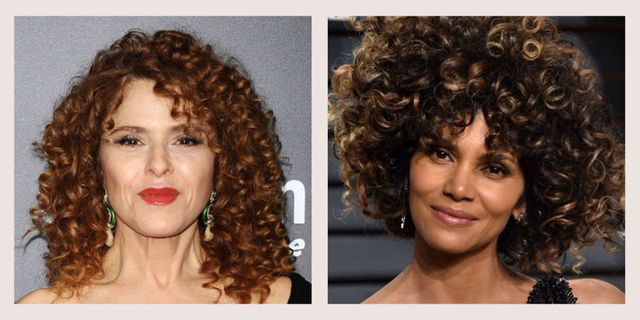 thick curly haircuts for women
