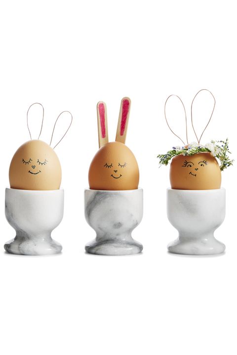 Paashandwerk Bunny Oor Eieren Decoratie Idee DIY Schattig