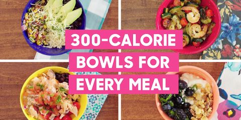 low calorie bowls