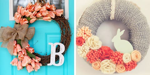 36 Gorgeous Easter Wreaths Ideas For Door Decorations To Make Image