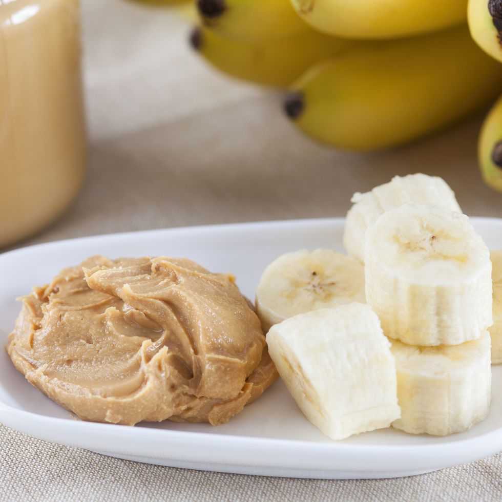 bananas and peanut butter