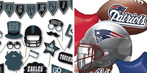 17 Fun Super Bowl Party Decorations Best Football Themed Super Bowl Decorations Patriots Eagles