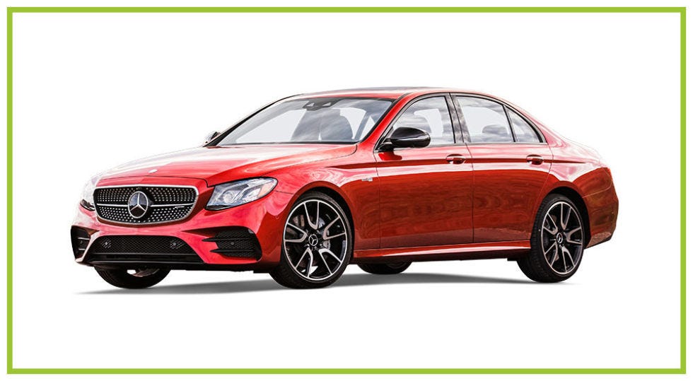 Best Luxury Sedan: Mercedes-AMG E43 <p>From the second we got in, everything about this ride screamed premium. Beyond the look, it has responsive steering and a powerful engine. </p><p><strong data-redactor-tag="strong" data-verified="redactor"><strong data-redactor-tag="strong">STANDOUT FEATURES:</strong></strong> We fell in love with the faux-leatherette seats (you can even splurge on leather massaging ones!) and wide range of safety features — everything you would expect and some things you wouldn't, like hearing protection in a crash. </p><p><strong data-redactor-tag="strong" data-verified="redactor">Good to Know:</strong> While the infotainment system's screen is large and impressive, we found it a little tricky to control. It has buttons and a touchpad (similar to one on a laptop) which took a few tries to get comfortable with.</p><p><strong data-redactor-tag="strong" data-verified="redactor">Lab Lowdown: </strong>This car is expensive for a reason. With such a posh interior, expect to plan more road trips.</p><p><a href="https://www.mbusa.com/mercedes/vehicles/model/class-E/model-E43W4" target="_blank">2018 Mercedes-AMG E43</a>, <em data-redactor-tag="em" data-verified="redactor">$72,595 (base price), $89,595 (tested price)</em></p>