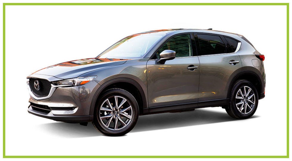 Best Compact Crossover: Mazda CX-5 <p>It was a fun car to drive and handled easily, whether taking a sharp turn, accelerating or going over bumps.
</p><p><strong data-redactor-tag="strong"><strong data-redactor-tag="strong">STANDOUT FEATURES: </strong><span class="redactor-invisible-space" data-verified="redactor" data-redactor-tag="span" data-redactor-class="redactor-invisible-space"></span> </strong>Our engineers were blown away by how quiet it was inside — even on the highway! The redesigned vehicle boasts added insulation and extra seals around windows and doors.
</p><p><strong data-redactor-tag="strong">GOOD TO KNOW:</strong> We found the front-seat storage a bit limited compared with that of other crossovers. The center console, glove compartment, and usable space around the driver's and passenger's seats were on the smaller side.
</p><p><strong data-redactor-tag="strong">LAB LOWDOWN: </strong>It's a solid SUV that feels far more high-end and sophisticated than its price tag suggests.
</p><p><a href="https://www.mazdausa.com/vehicles/cx-5" target="_blank">2018 Mazda CX-5</a>, <em data-redactor-tag="em">$25,125 (base price), $33,465 (tested price)</em></p>