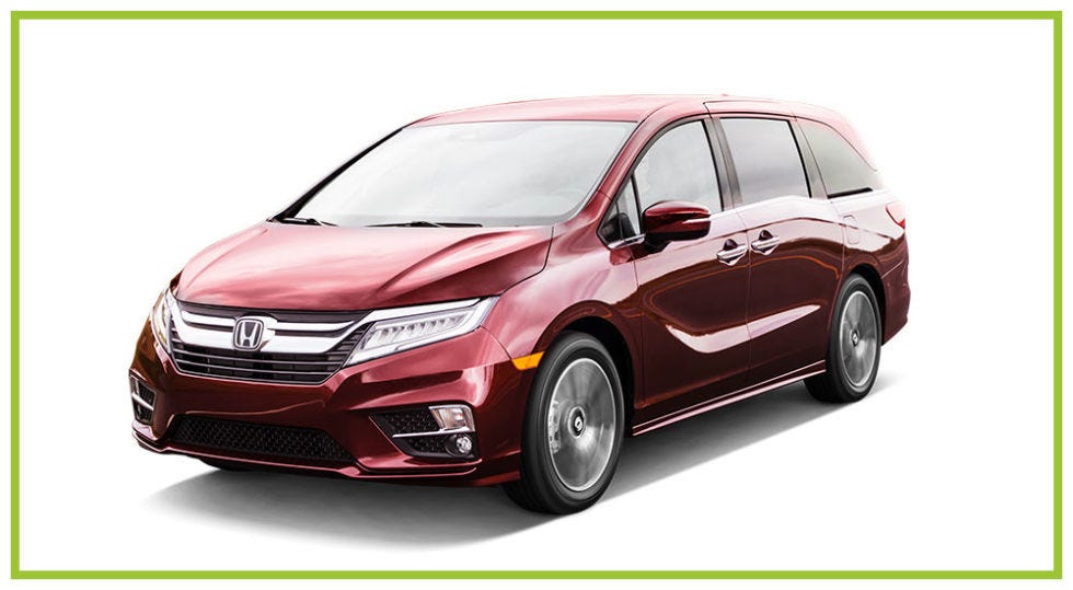 Best Minivan: Honda Odyssey <p>The ultimate family ride, it seats eight and has a built-in vacuum, speedy 4G LTE Wi-Fi and a stellar safety package.</p><p><strong data-redactor-tag="strong" data-verified="redactor"><strong data-redactor-tag="strong">STANDOUT FEATURES:</strong></strong> It's the first vehicle with CabinWatch and CabinTalk so you can see what's going on in the backseat with a built-in overhead camera, then pause shows or music to make announcements over the car's PA system.</p><p><strong data-redactor-tag="strong" data-verified="redactor">GOOD TO KNOW:</strong> You can adjust second-row seats for space (take some out, move them around), but we found it slightly difficult. And if you're a teched-out crew, you'll likely battle over USB ports.</p><p><strong data-redactor-tag="strong" data-verified="redactor">LAB LOWDOWN:</strong> The Odyssey is making minivans cool again with smart design extras and innovative tech features.</p><p><a href="http://shop.honda.com/odyssey.aspx" target="_blank">2018 Honda Odyssey</a>, <em data-redactor-tag="em" data-verified="redactor">$30,965 (base price), $47,7745 (tested price)</em></p>