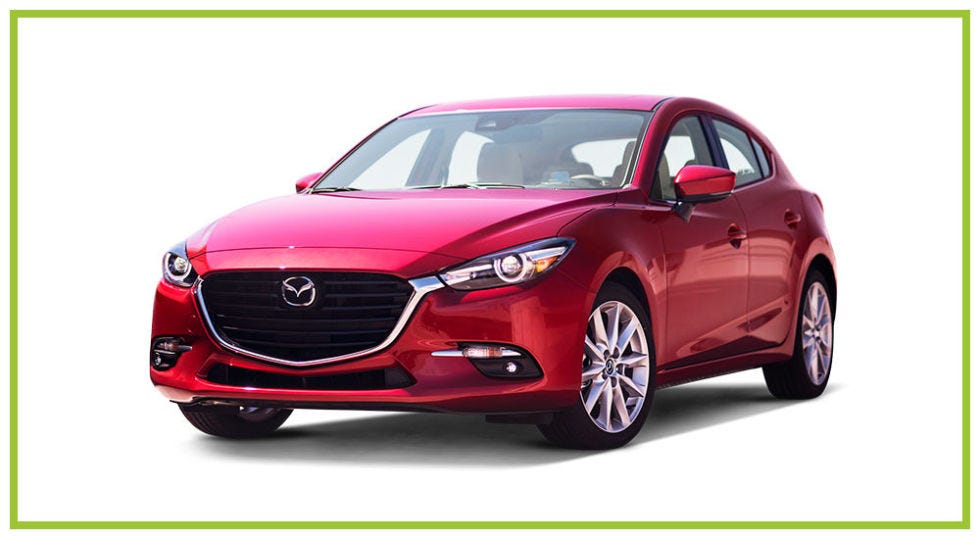 Best Standard Compact: Mazda 3 <p>We were impressed by the easy vibe, straightforward tech and generous headroom and legroom in the front, not typical in a compact car.</p><p><strong data-redactor-tag="strong" data-verified="redactor"></strong><strong data-redactor-tag="strong">STANDOUT FEATURES: </strong><span class="redactor-invisible-space" data-verified="redactor" data-redactor-tag="span" data-redactor-class="redactor-invisible-space"></span>Its interior doesn't feel cramped, and the smartly designed controls are easy to reach on the dashboard and steering wheel for an ergonomic driving experience. </p><p><strong data-redactor-tag="strong" data-verified="redactor">GOOD TO KNOW: </strong>Our engineers found the no-frills infotainment system (navigation is an upgrade) easier to use with the dial than with the touchscreen. The backseat might be tight for three tall adults.</p><p><strong data-redactor-tag="strong" data-verified="redactor">LAB LOWDOWN:</strong> It's perfect for someone looking for a solid and inexpensive car with the option to add on extras.</p><p><a href="https://www.mazdausa.com/vehicles/mazda3-sedan" target="_blank">2018 Mazda 3 Sedan</a>, <em data-redactor-tag="em" data-verified="redactor">$18,970 (base price), $21,329 (tested price)</em></p>