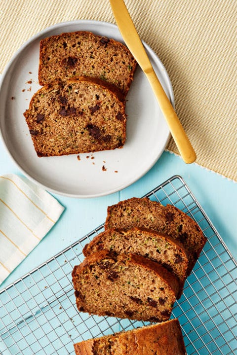 Zucchini Chocolate Chip Quick Breadgoodhousemag