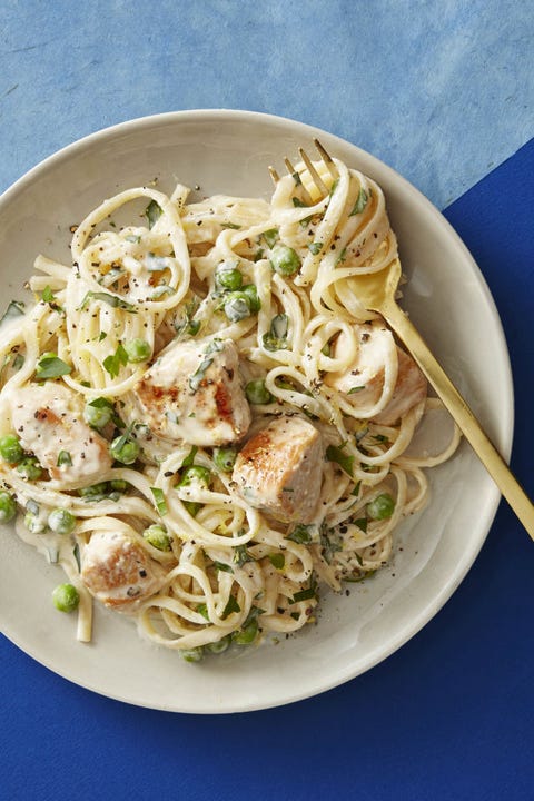 Creamy Lemon Chicken Pasta - Healthy Lunch Ideas