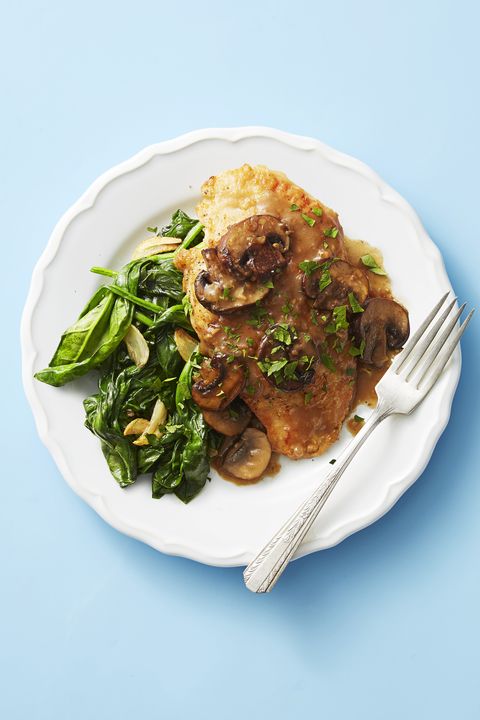 Light Chicken Marsala - Healthy Chicken Dinners