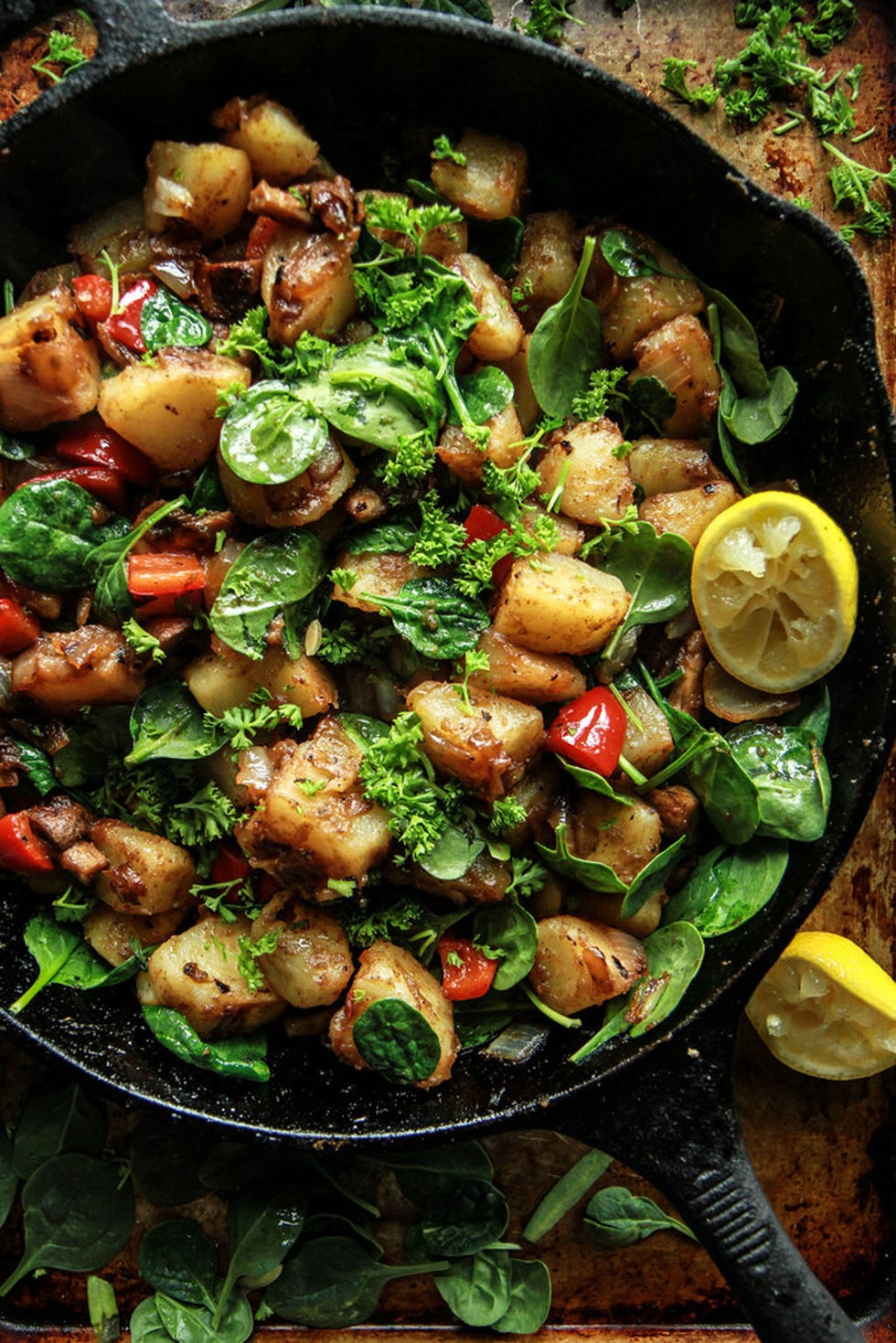 vegan breakfast skillet 