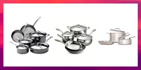 The Best Stainless Steel Cookware Sets Top Rated Image Getty Images Stainless Steel Pots And Pans