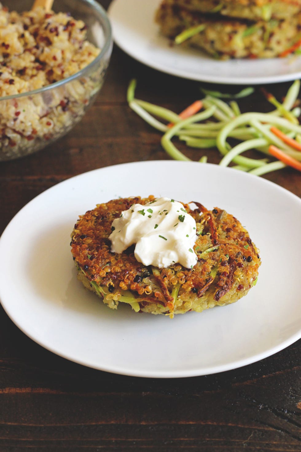 broccoli quinoa breakfast patties 