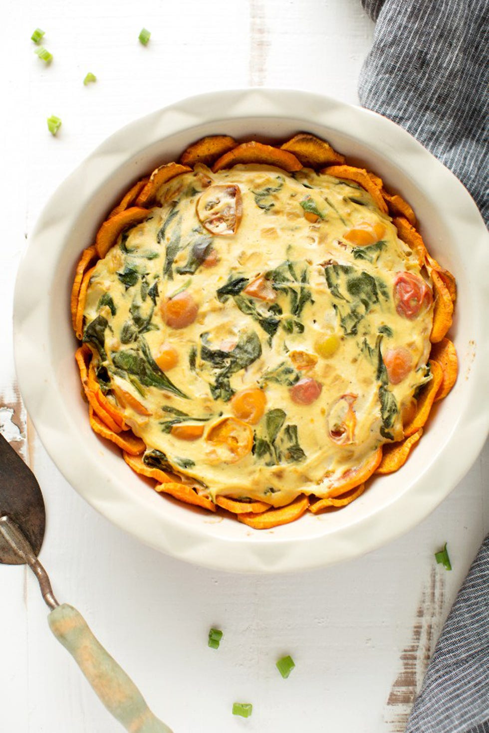 vegan veggie quiche with sweet potato quiche 