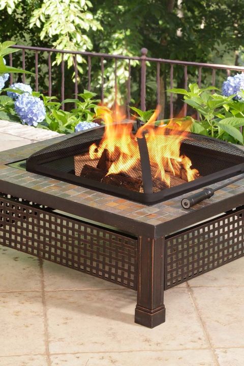small patio ideas fire pit