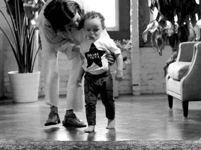 Photograph, Child, Black-and-white, Snapshot, Standing, Photography, Toddler, Monochrome, Happy, Monochrome photography, 