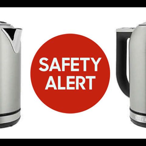 Whirlpool has announced that they are recalled about 40,200 KitchenAid electric kettles due to a burn hazard.