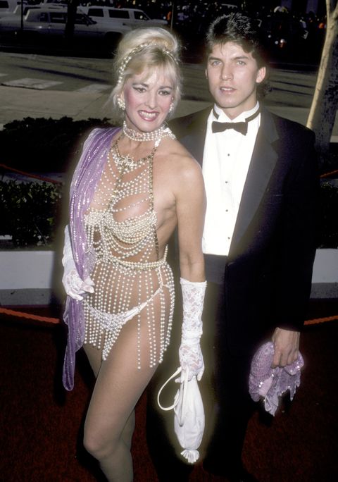 most scandalous oscars moments - edy williams' outfit, 1986