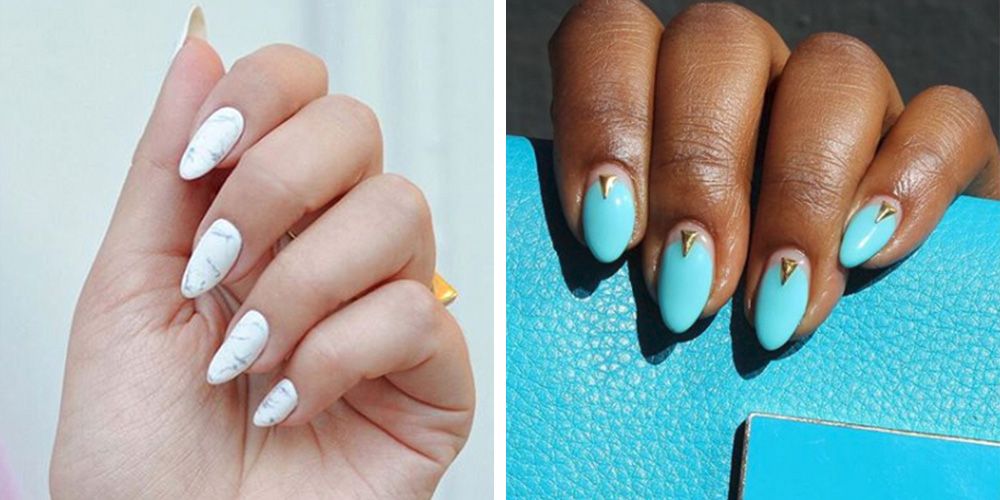 7. 20+ Almond Shaped Acrylic Nail Ideas for Fall - wide 8