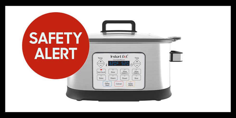 Instant Pot Recalls Certain Multicookers Due to Fire Hazard