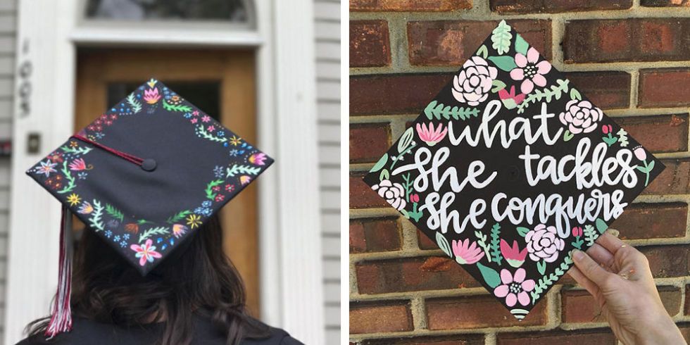 how to decorate a graduation hat