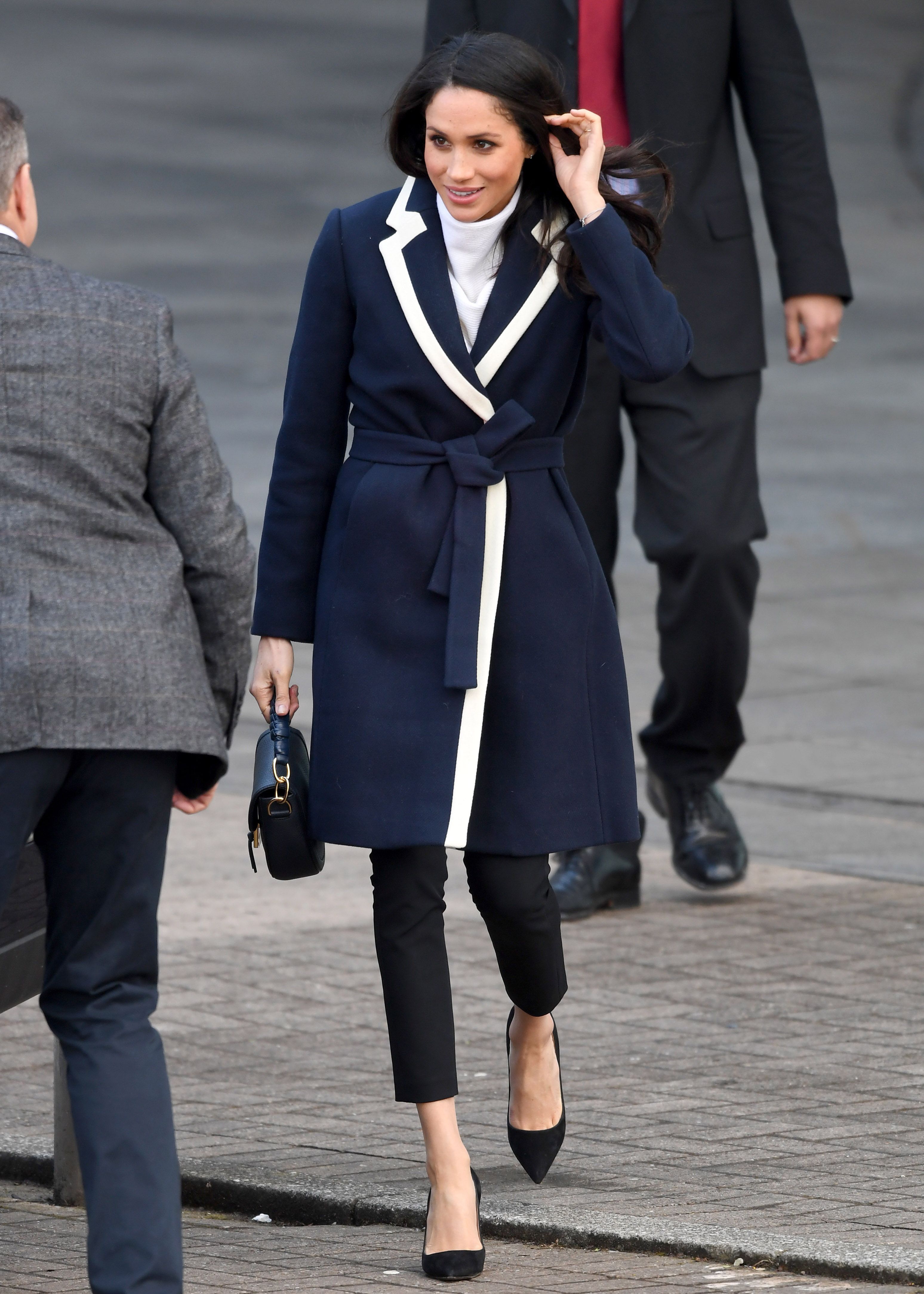 j crew royal blue coat