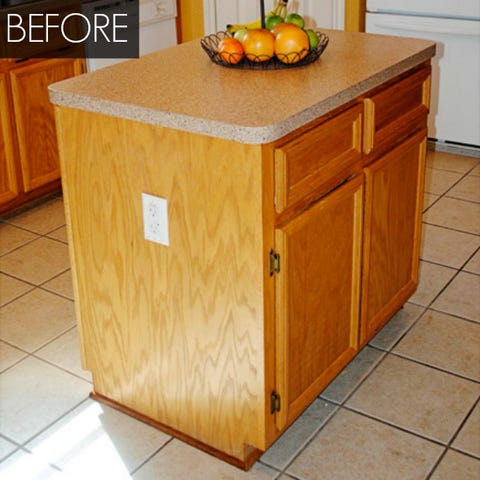 Kitchen Island Makeover Before And After Kitchen Island Makeover, Kitchen Island Molding Makeover
