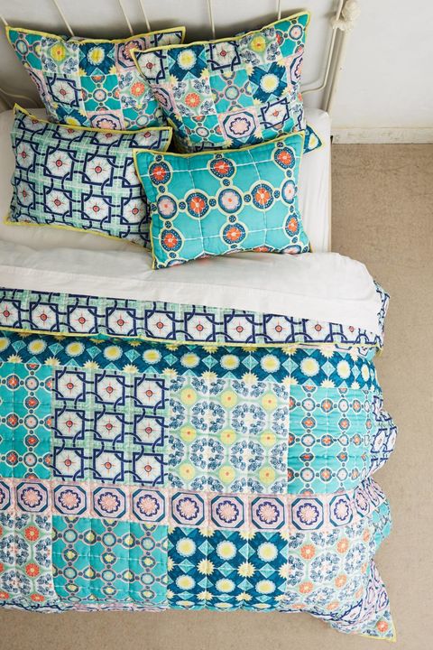 Blue, Textile, Teal, Turquoise, Aqua, Pattern, Linens, Cushion, Pillow, Azure, 
