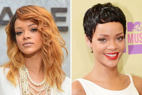 Celebrities With Long and Short Hair - Long and Short Celebrity Hair ...